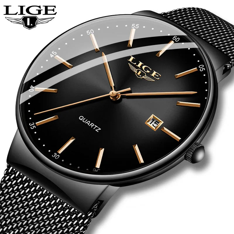 Men Watches - Ultra Thin Watch