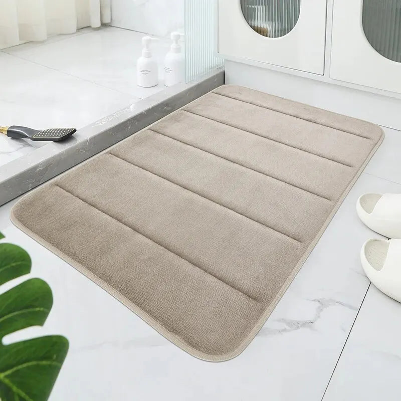 Non-Slip Memory Sponge Bathroom Mat