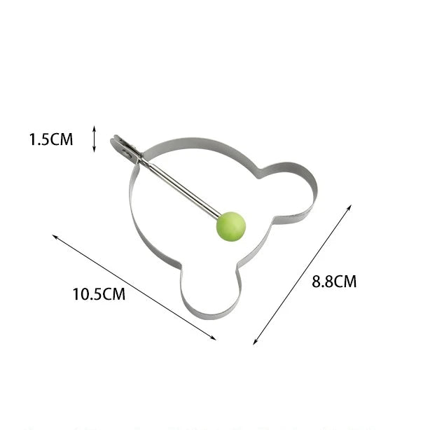 Non Stick Pancake Omelette Mold-Stainless Steel Egg Rings