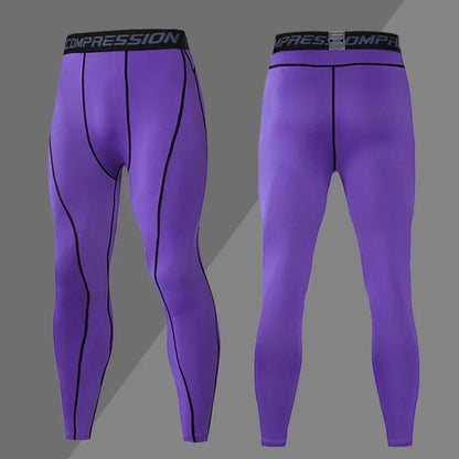 Men's Yoga Dry Fit Running Tight Leggings