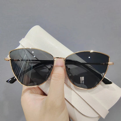 Cat Eye Frame Retro Sun Shades Women Sunglasses