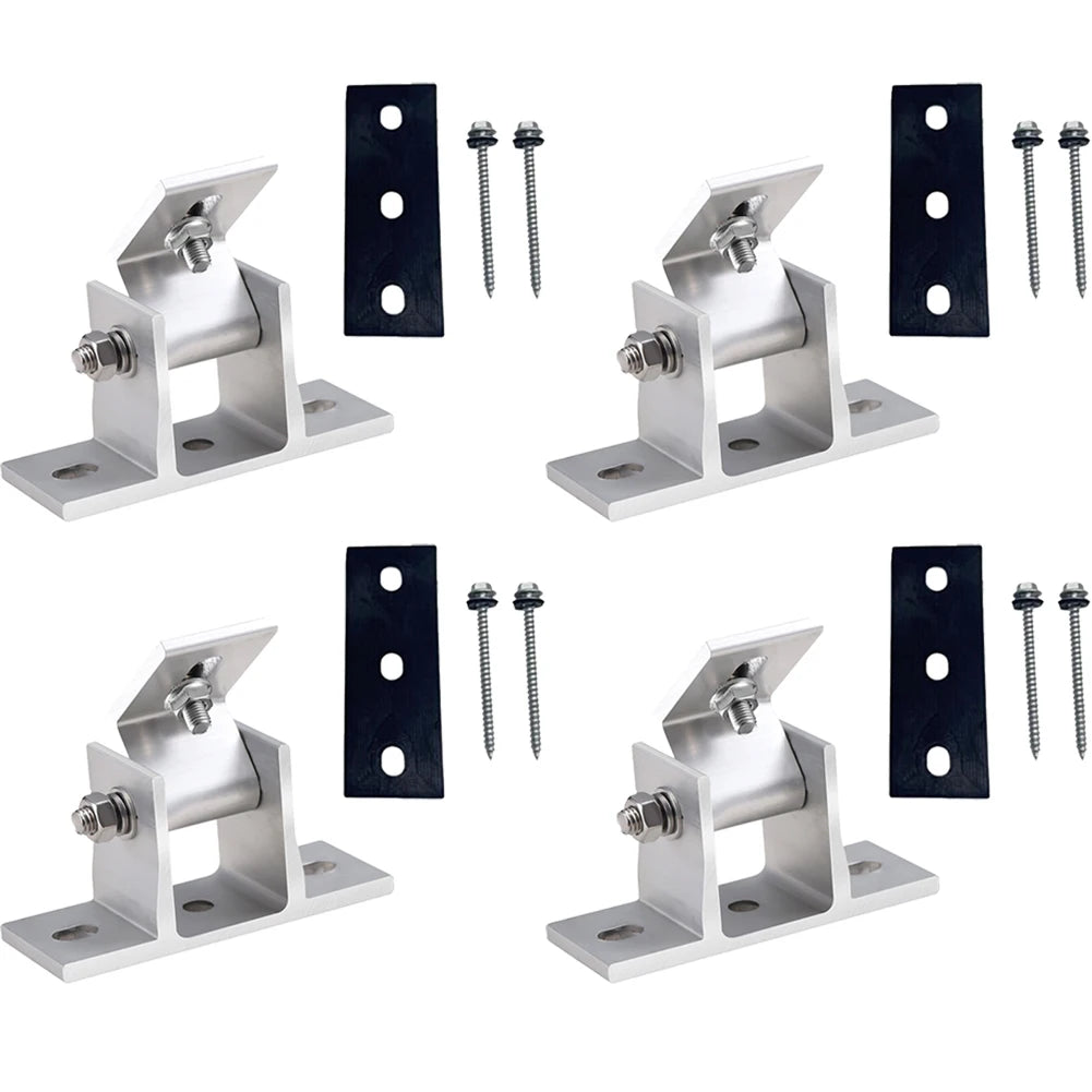 Rotatable Roof Mounting Solar Panel Brackets