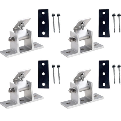 Rotatable Roof Mounting Solar Panel Brackets