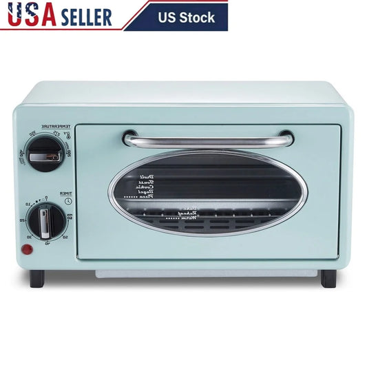 Four grille-pain à convection rétro 2 tranches - Minuterie Excellence