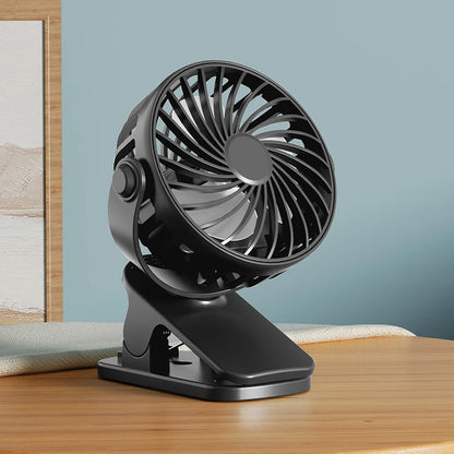 Outdoor Camping Rechargeable Clip Fan