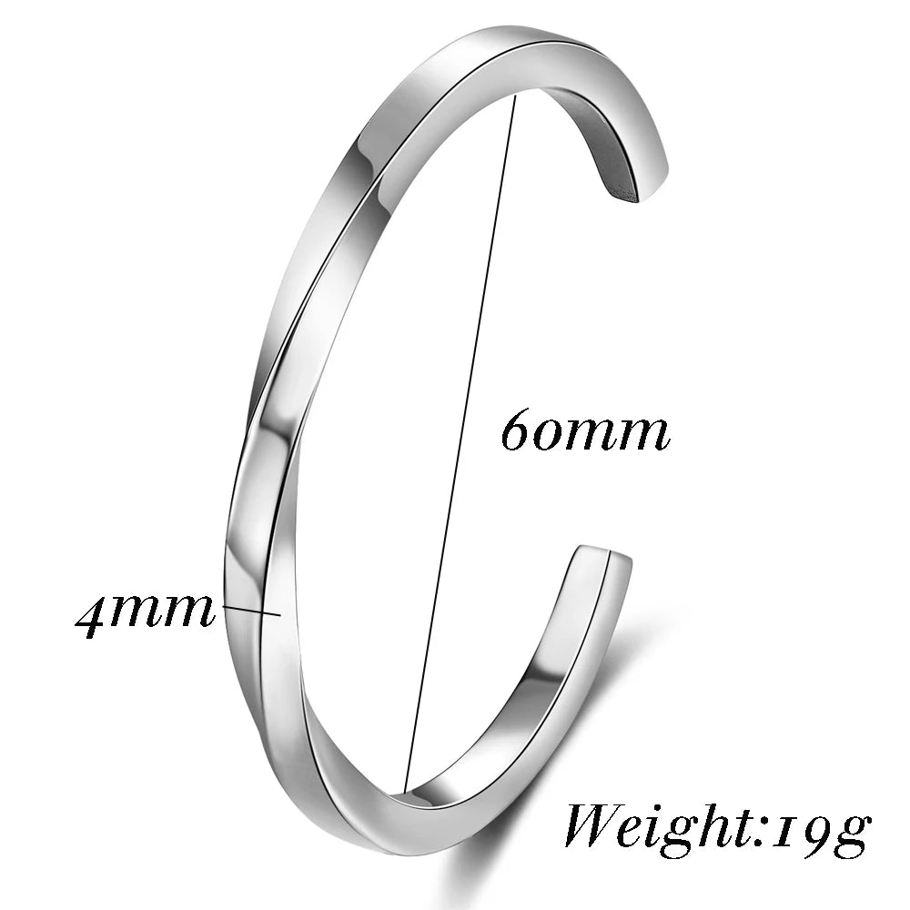 Damenarmband aus Titan-Edelstahl