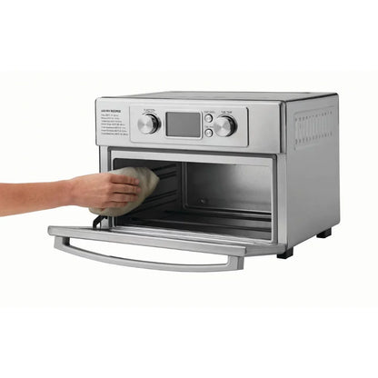 Edelstahl-Arbeitsplatten-Luftfritteuse-Toaster-Ofen