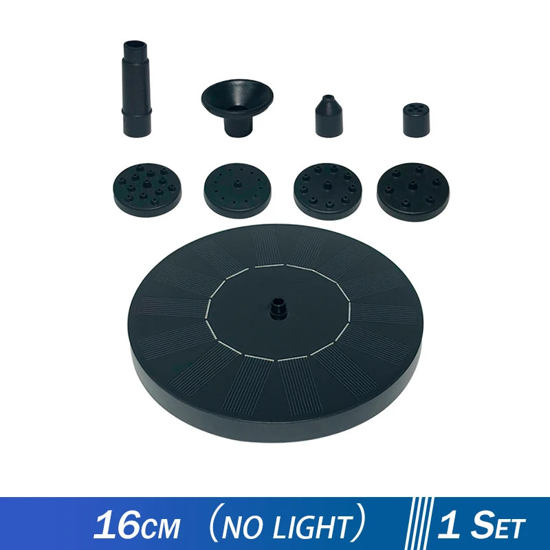 LED Lightweight Outdoor Solar Water Fountain