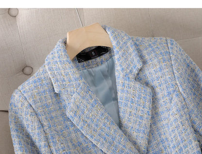 Women's Small Fragrance Tweed Blazer