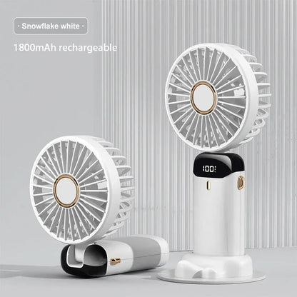 USB Rechargeable Neck Hanging Mini Fan