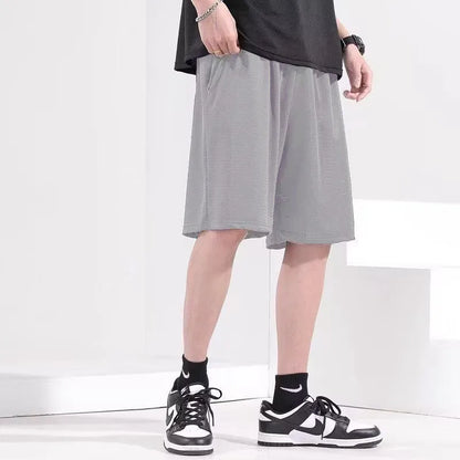 Shorts de sport pour hommes – Short d'entraînement athlétique pour la salle de sport, la course à pied et le basketball, idéal pour l'été