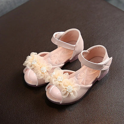 Pearl Flower Fashion Princess Casual Shoes