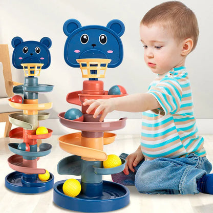 ball tower, educational toys, ball toy, learning toy, toy for newborn, infant toy