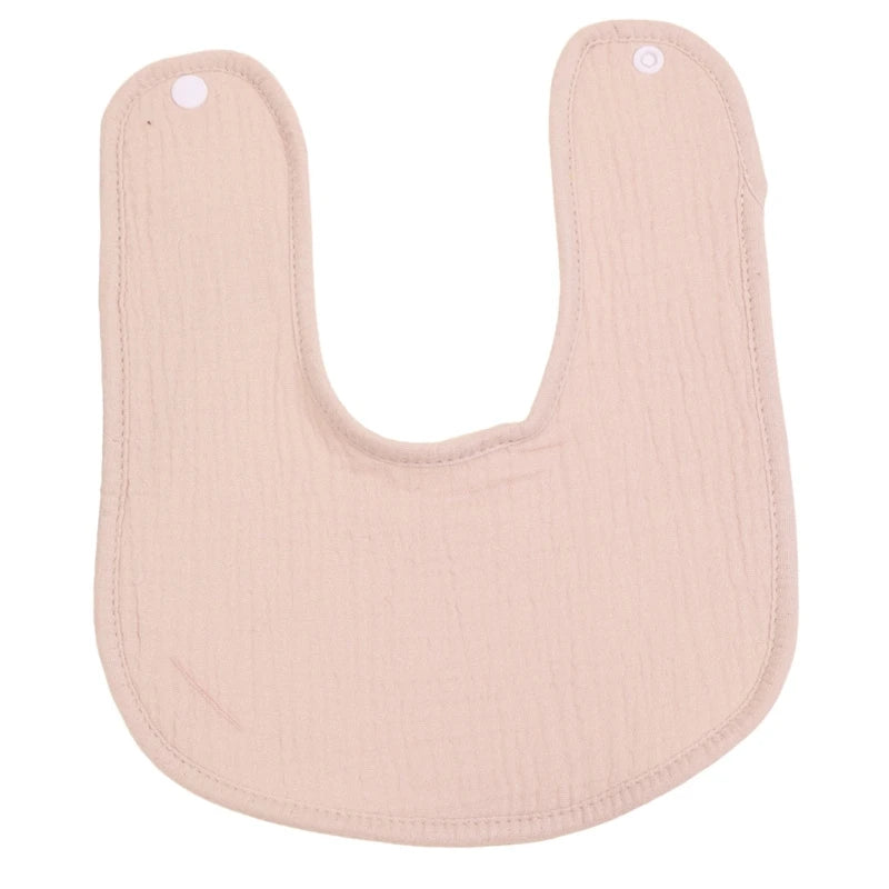 Bavoirs d'alimentation imperméables pour bébés filles et garçons, 4 pièces, couleur unie