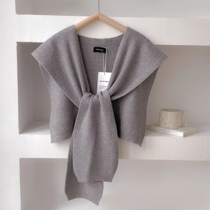 Écharpe de colonne cervicale assortie avec faux col