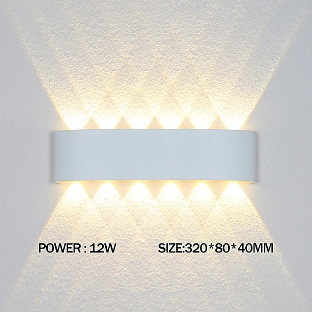 Wasserdichte LED-Wandleuchte für den Außenbereich