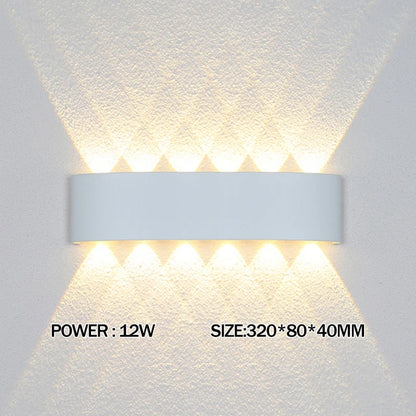 Wasserdichte LED-Wandleuchte für den Außenbereich