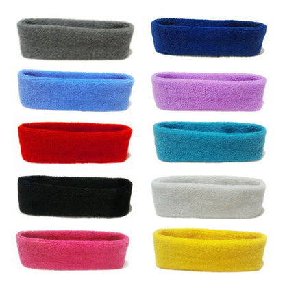 Elastic Sweatband Headband for Sports & Yoga