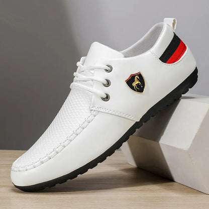 Mocassins légers en cuir pour hommes