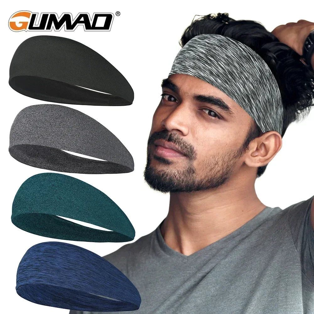 Men & Women Elastic Tennis Headband