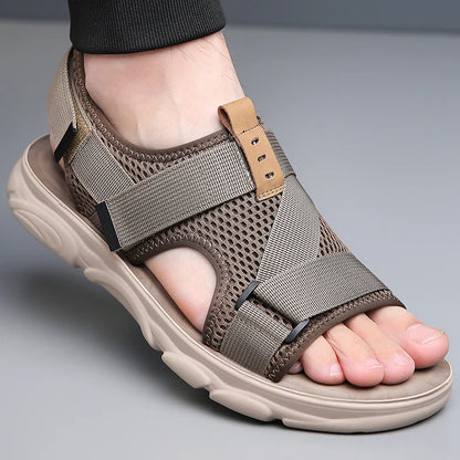 Men's Beach Sandals Non-Slip Casual Slippers – Lightweight Summer Flat Comfort Walking Shoes