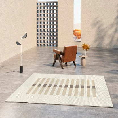 Tapis de salon en velours cristal