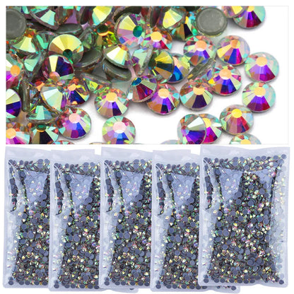 Strass pailletés à dos plat pour nail art, accessoires de décoration pour robe