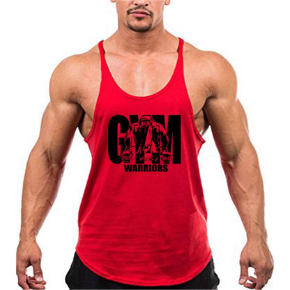 Breathable Cotton Men's Fitness Tank Tops