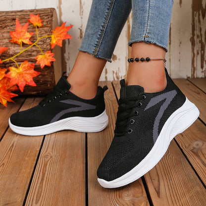 Women's Lightweight Running Shoes - Breathable Mesh Sneakers