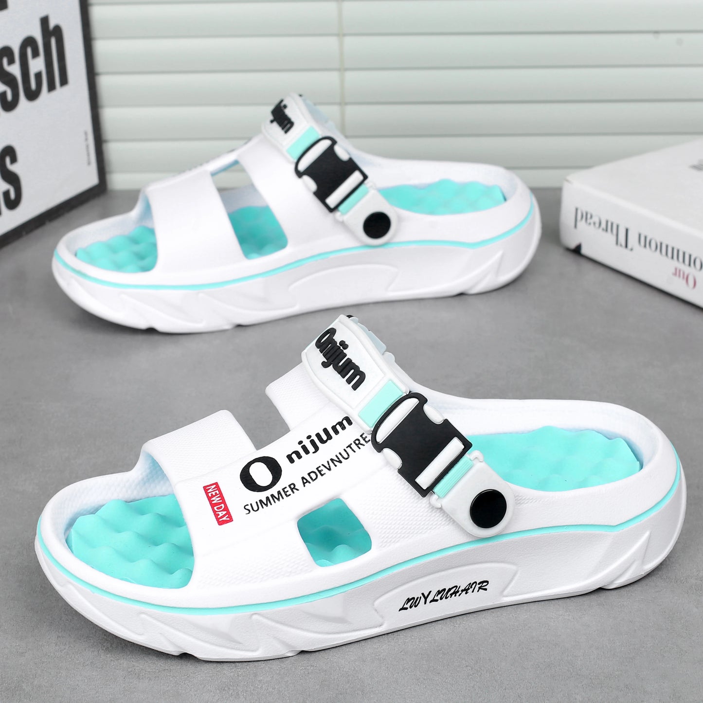 Men's Summer Beach Comfortable Medicated Slippers