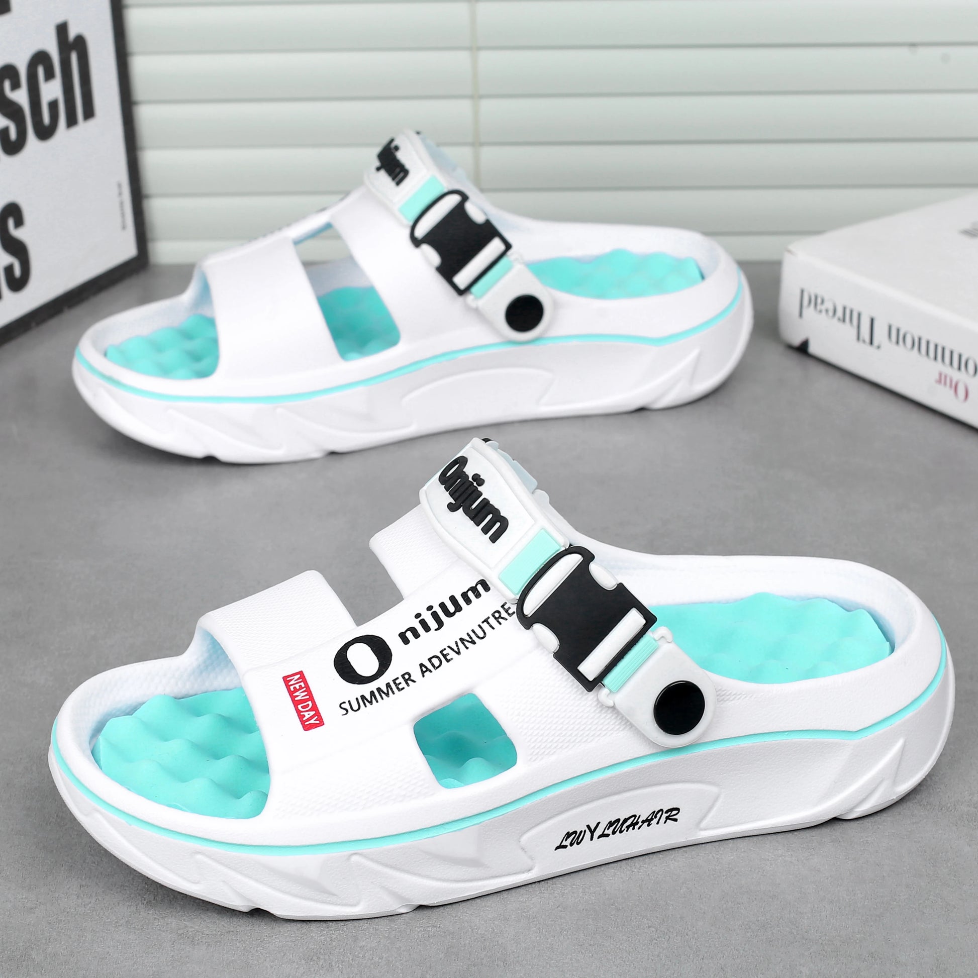 Men's Summer Beach Comfortable Medicated Slippers