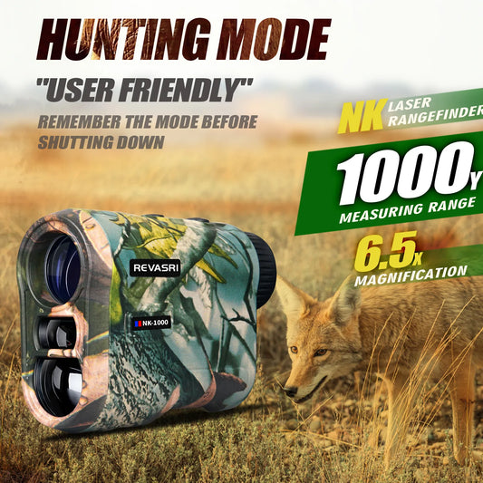 Hunting Laser Rangefinder 1000M with Target-Lock