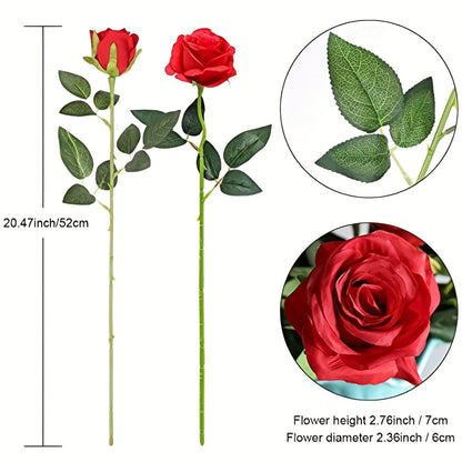 Realistische künstliche Rosen für Hochzeiten und als Dekoration für Zuhause