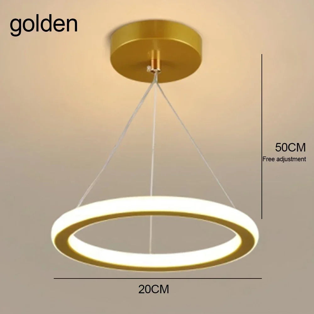 Minimalist Living Room LED Strip Ceiling Lights