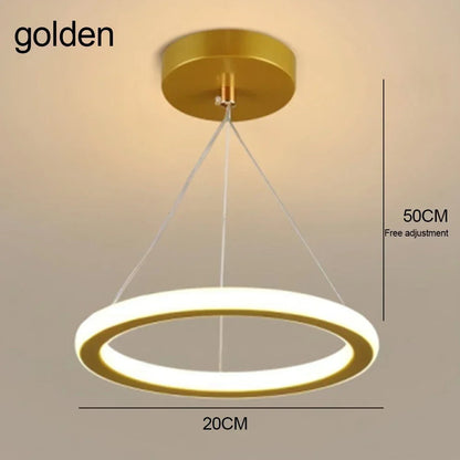 Minimalist Living Room LED Strip Ceiling Lights