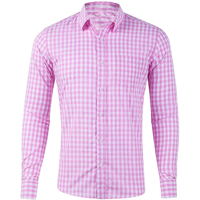 Polo blanc vierge à manches courtes pour homme, chemises décontractées à col