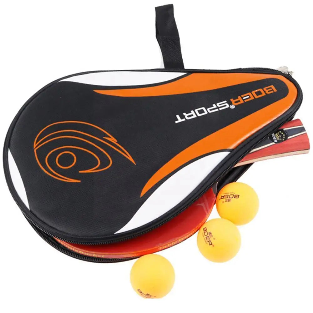 Portable Table Tennis Racket Cover Sports Bag