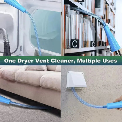 Kit d'aspirateur pliable pour un nettoyage efficace du sèche-linge