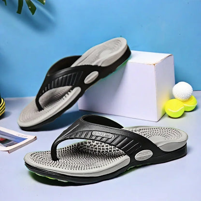Men's Lightweight Massage Sole Indoor Beach Slippers