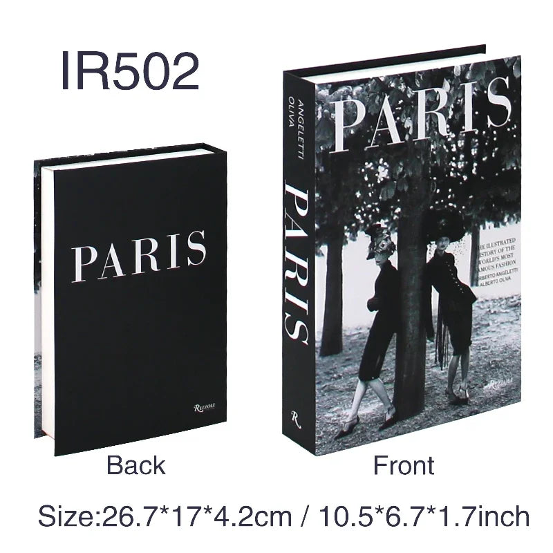 Openable Fake Book Storage Box Kit