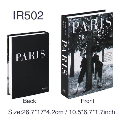 Openable Fake Book Storage Box Kit