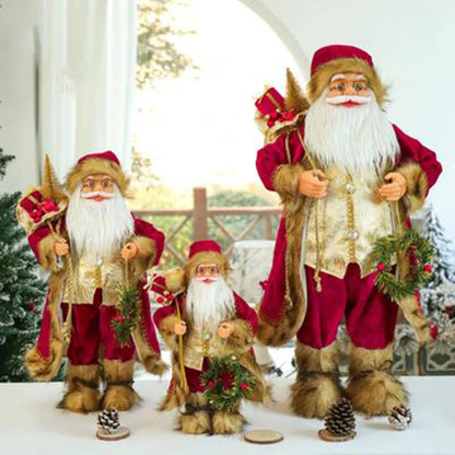 30cm Santa Claus Doll Christmas Decoration