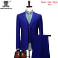 Royal blue 3 Pcs