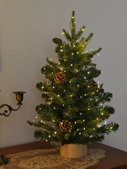 Mini décoration de table lumineuse pour sapin de Noël