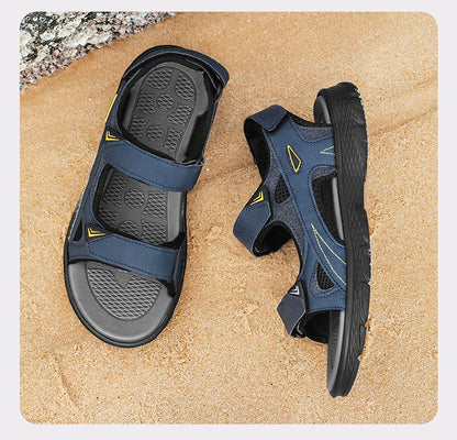 Sandales d'été imperméables à bout ouvert pour hommes, idéales pour la plage et le sport