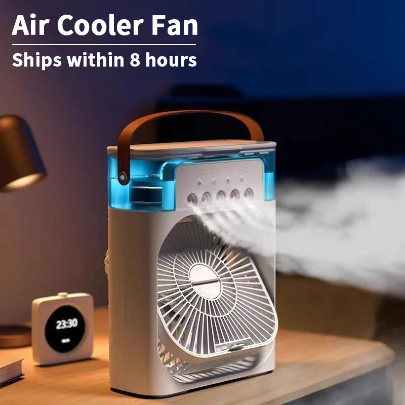 3 In 1 LED Light Household Small Air Cooler