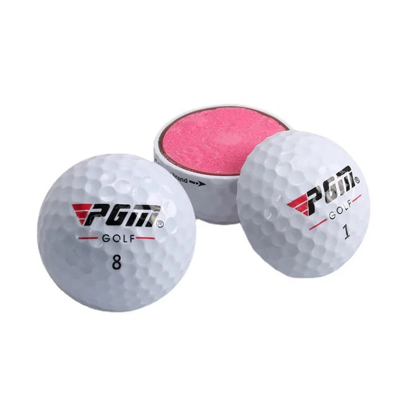 Coffret cadeau de balles de golf à trois couches PGM