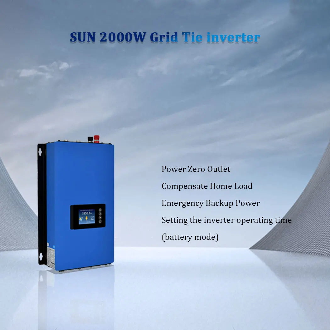 1KW MPPT Grid Tie Solar Inverter