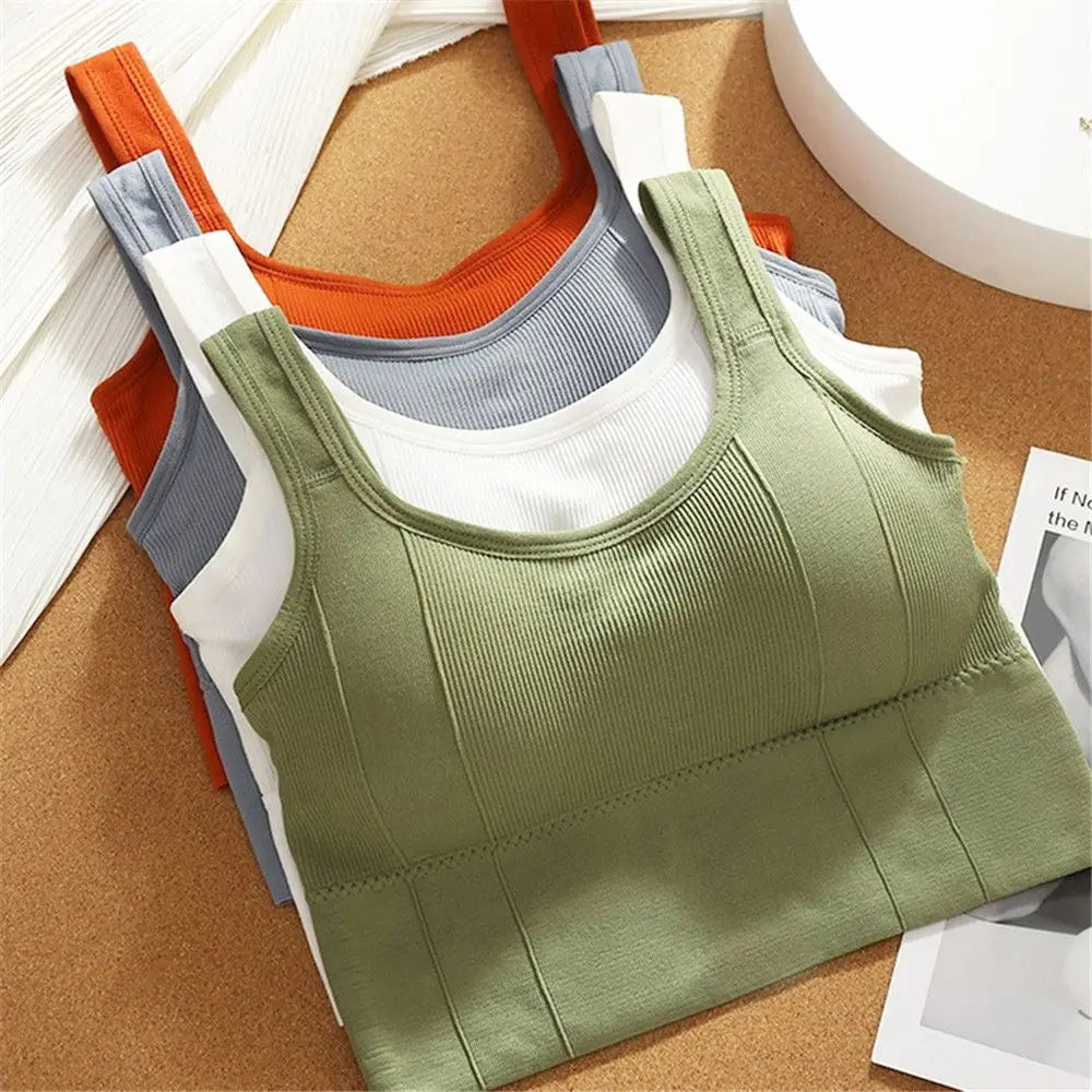 Women's Strapless Sports Bra Back Lingerie Innerwear