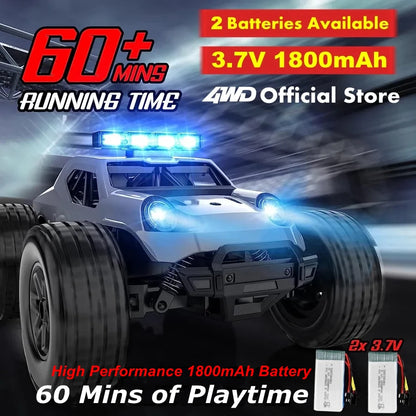 High-Speed 2WD RC Off-Road Racing Truck
